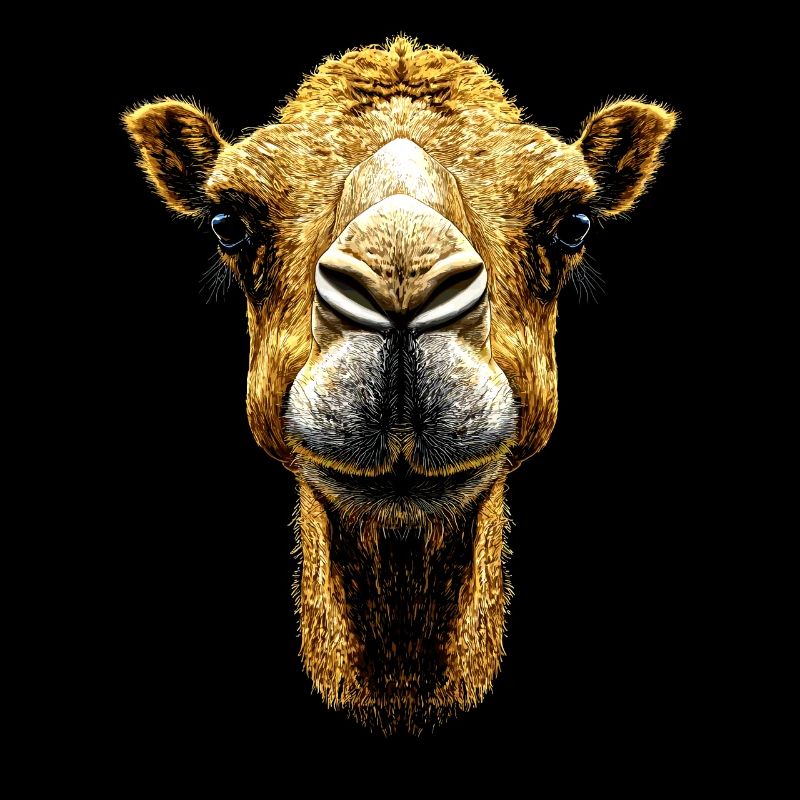 Kamel Dromedar Trampeltier Camel Geschenk Kamele