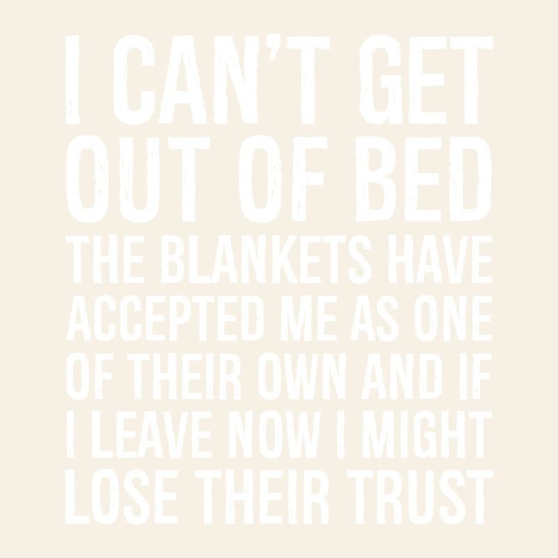 Je n’arrive pas à sortir du lit