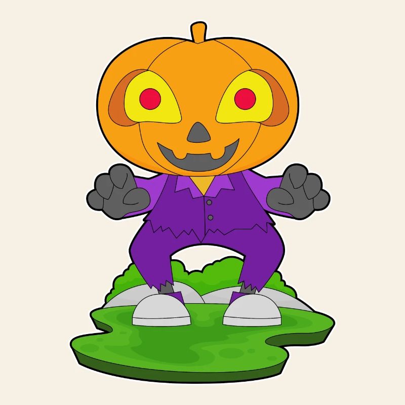 Jack O'Lantern Halloween Pumpkin