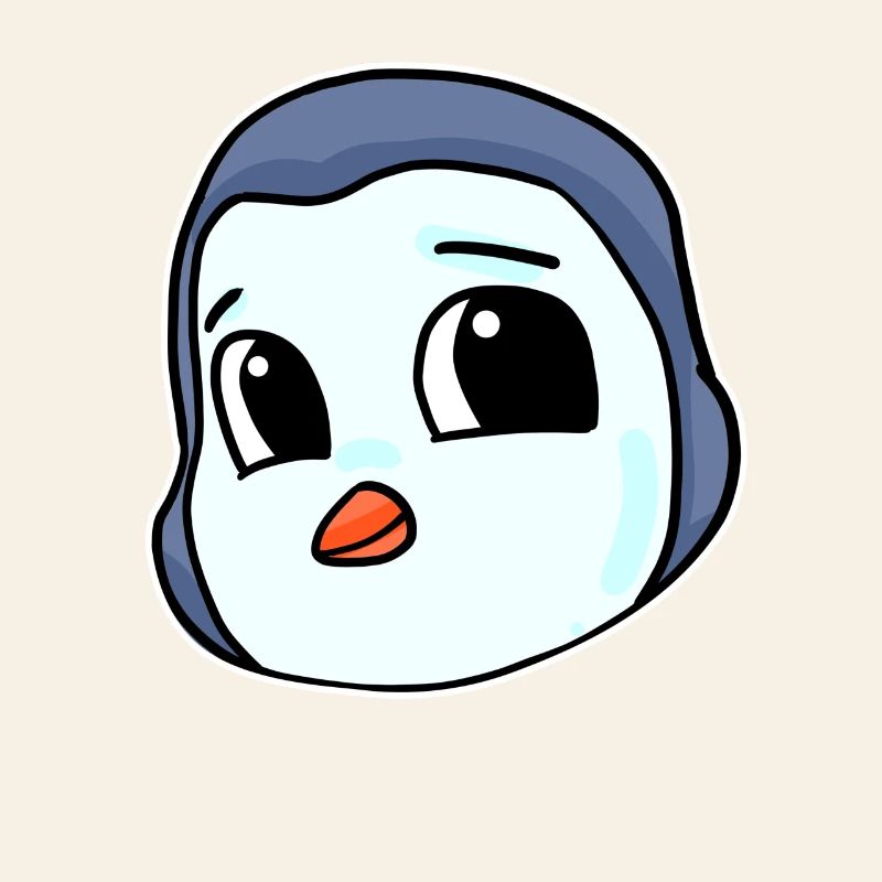 Penguin Head Bird Seabird