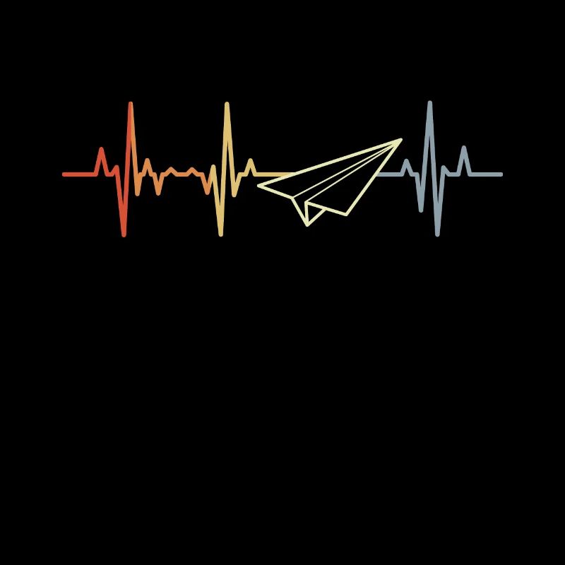 Papierflugzeug Herzfrequenz