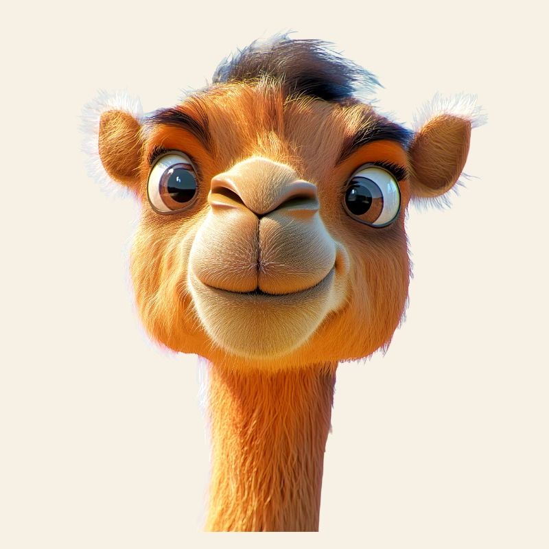 Chameau Dromadaire Camel de Bactriane Cadeau Chameaux