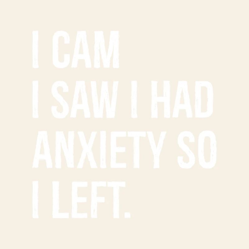 J’ai vu que j’avais de l’anxiété alors je suis parti