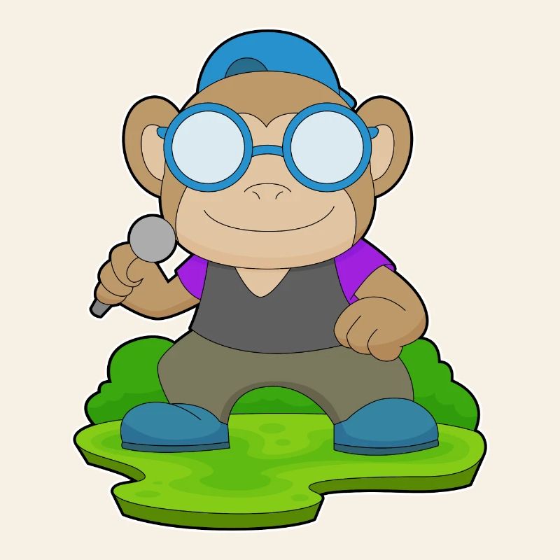 Singe Singe Microphone Chant