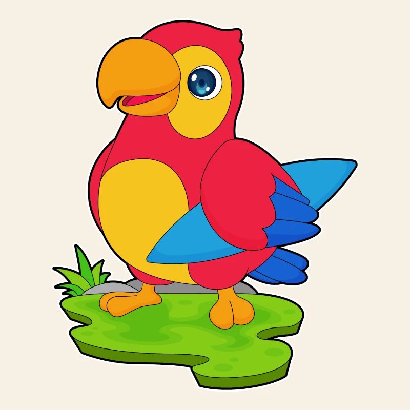 Parrot surf board Summer