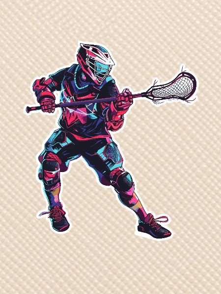 Lacrosse Player Graphics