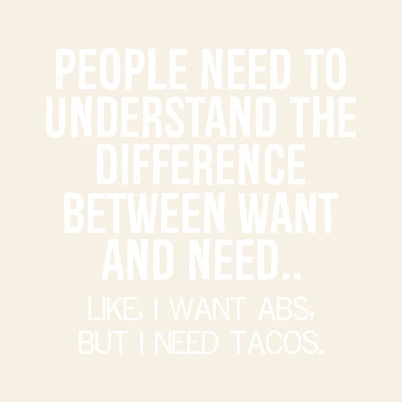 people need to understand the difference between
