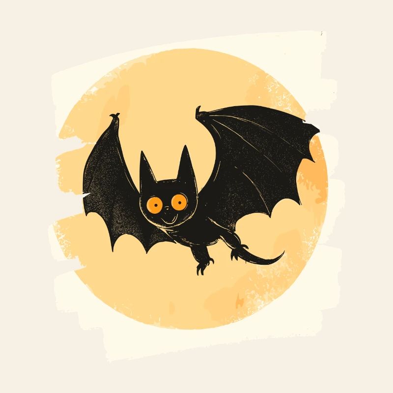 Chauve-souris rétro