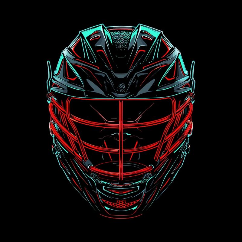 Casque de crosse Retrowave