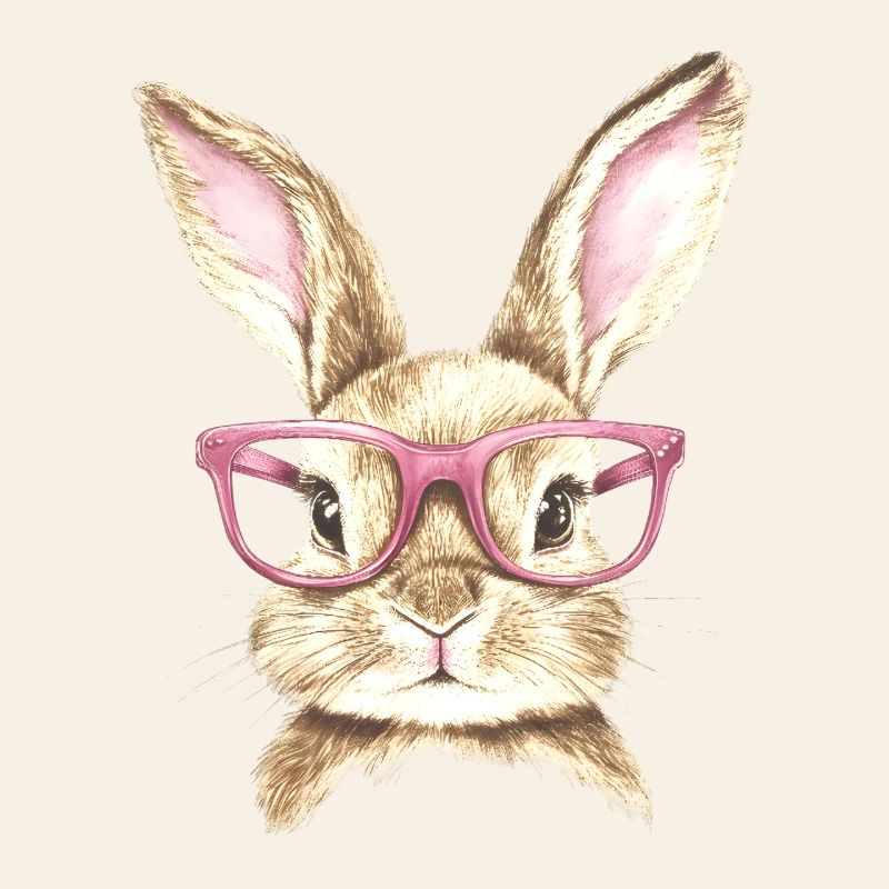 Rabbit Bunny Glasses Bunny Ears Bunny Gift