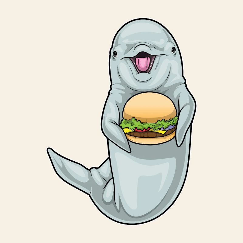 Dolphin Cheeseburger