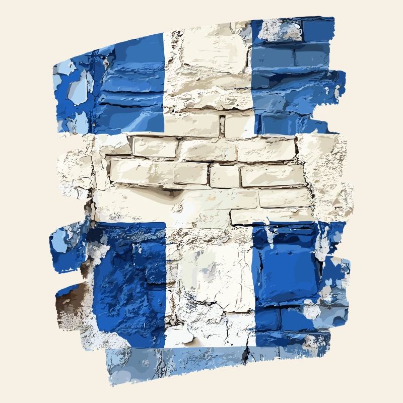 Drapeau finlandais Finlande
