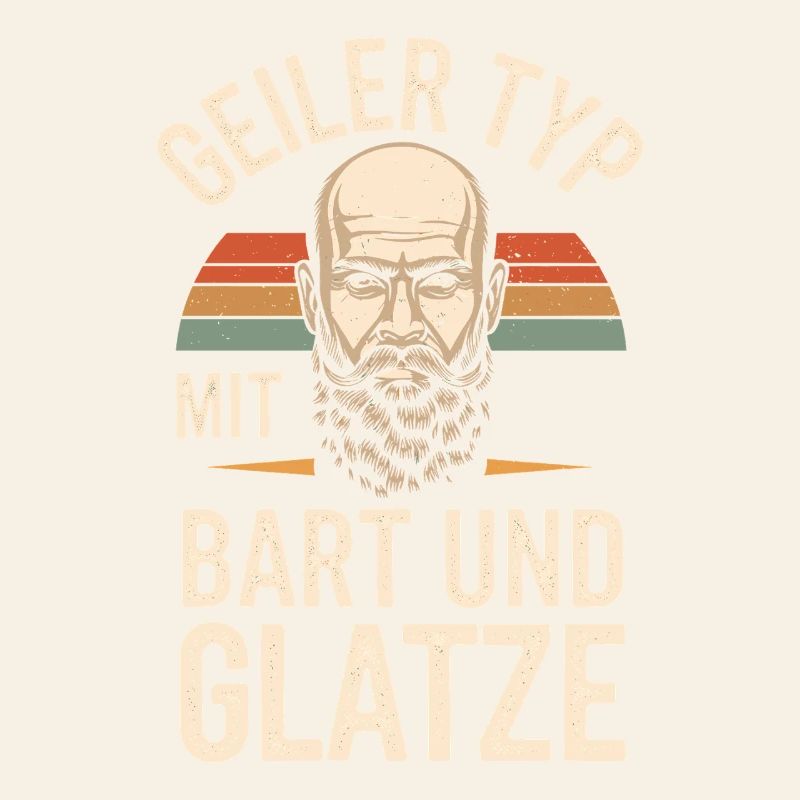 guy with beard & bald head beard wearer