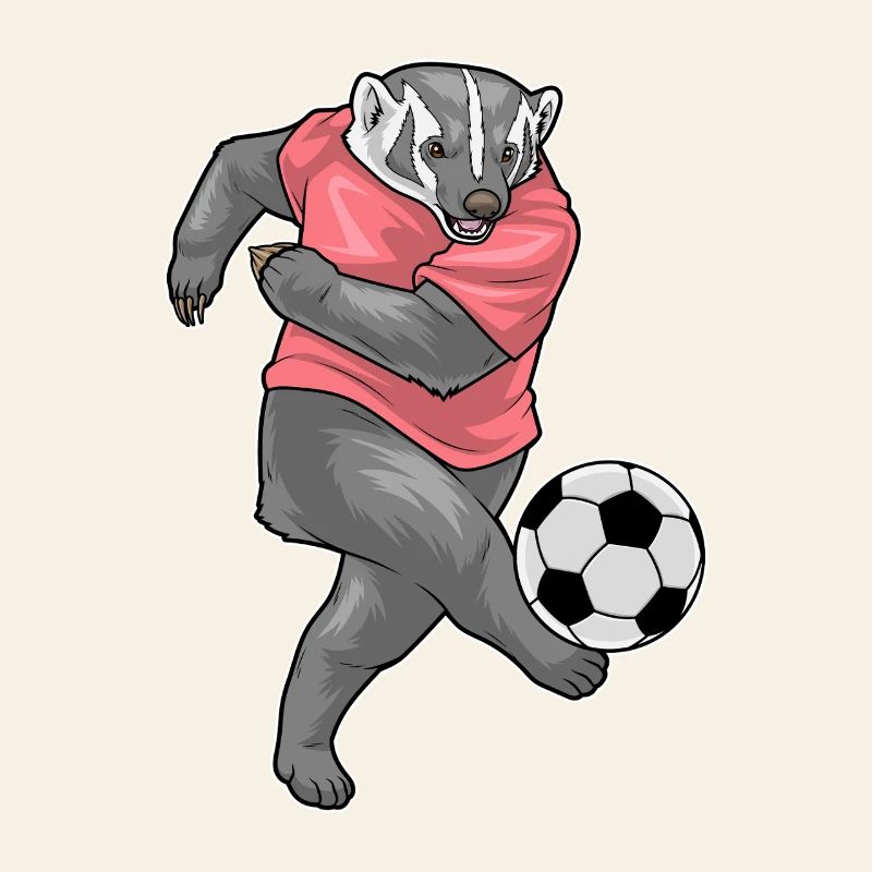 Badger Soccer Player Soccer