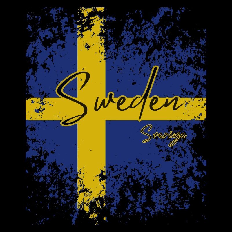 Fierté suédoise, drapeau de la Suède