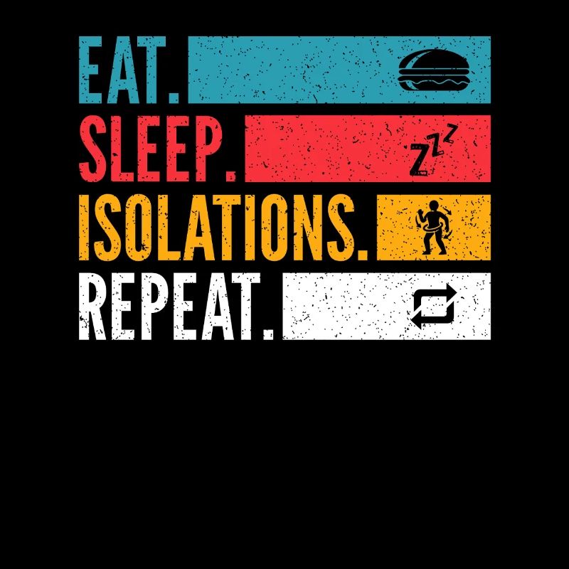 Eat Sleep Isolations Repeat Dance Chemise
