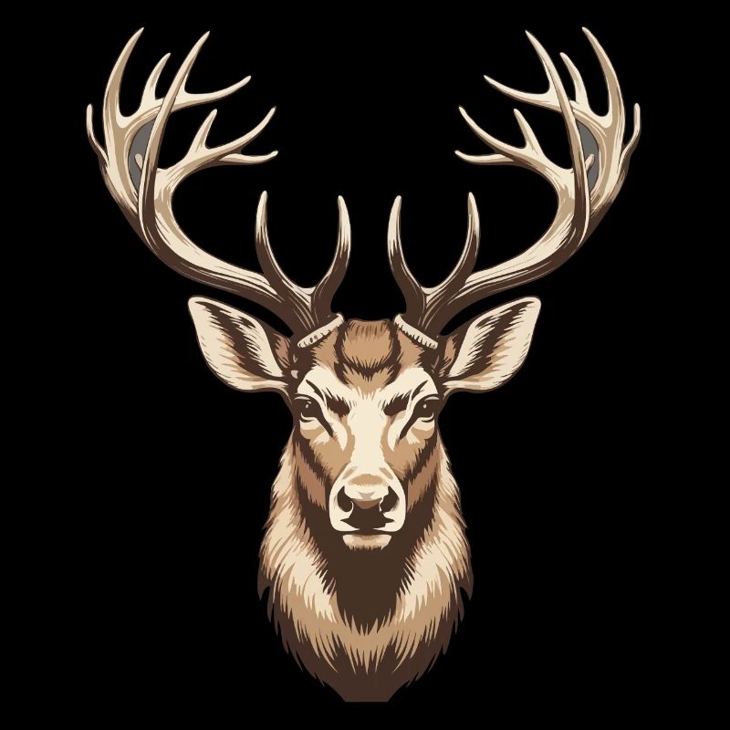 Chasse, chasse, chasse, chasse, cerf, bois de cerf, cerf,