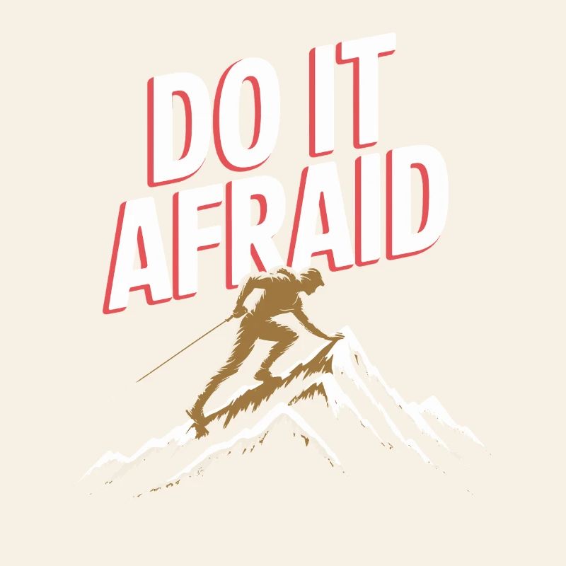 Do It Afraid Courage Development Motivation