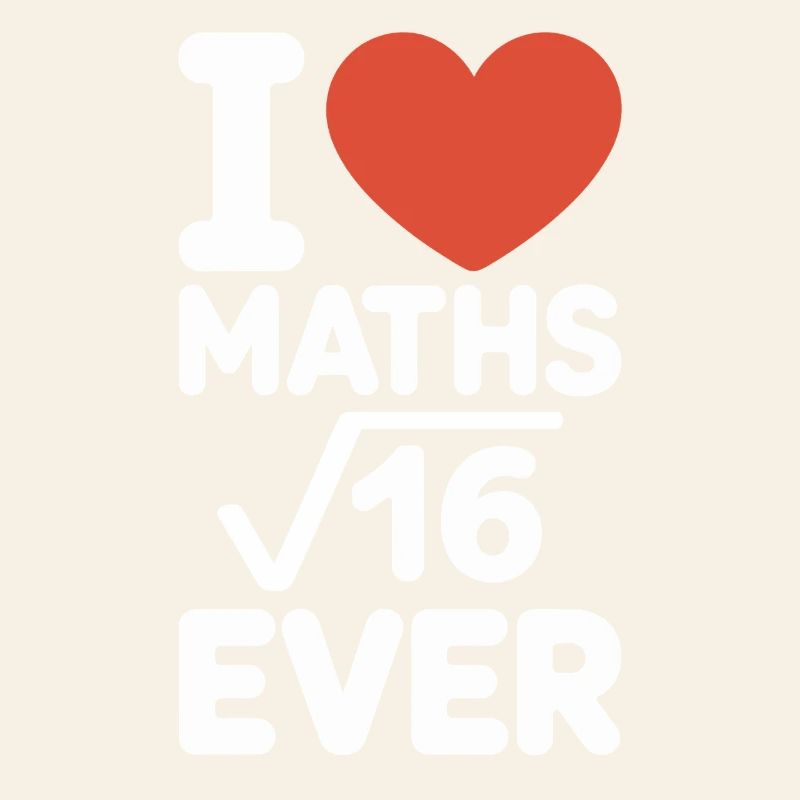 Math J’adore les maths Maths Nerd Professeur de mathématiques
