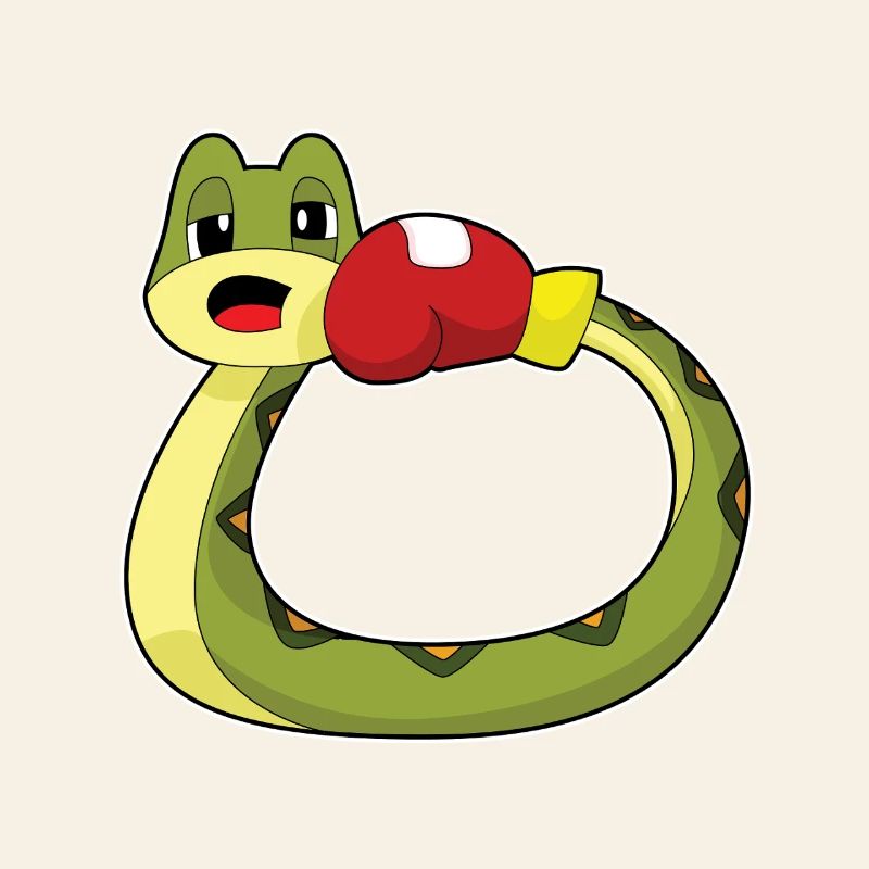 Snake Boxer Gants de boxe Boxe