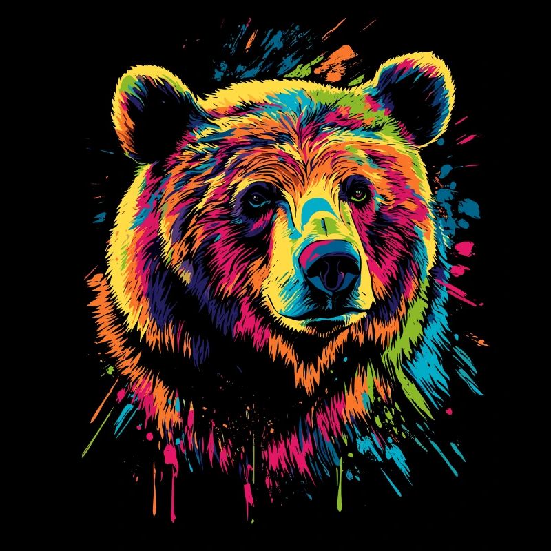 Brown Bear, Grizzly Bear, Bear Brothers, Forest, Wild Bears