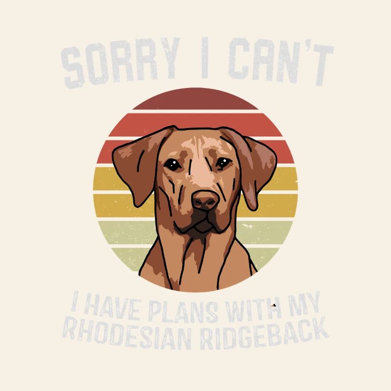 Rhodesian Ridgeback Apology Graphic
