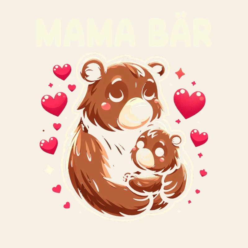Mama Bär Muttertag Mutter Elternteil Mama Bear
