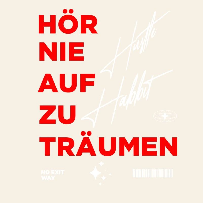 Tendance motivante Conception d’impression graphique