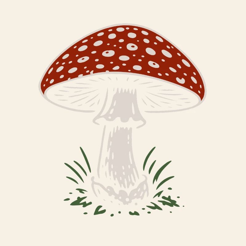 Fly agaric - mushrooms - saying