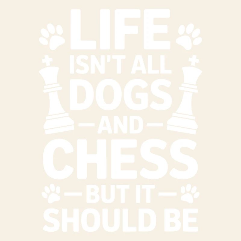 Échecs Dire Joueur D’échecs Chiens Cadeau D’échecs