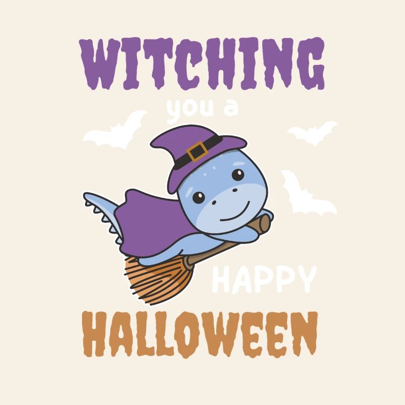 Dino Witch vous souhaite un joyeux Halloween