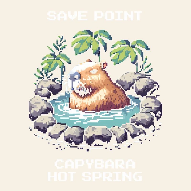 Point de sauvegarde : Capybara Onsen | Relaxation