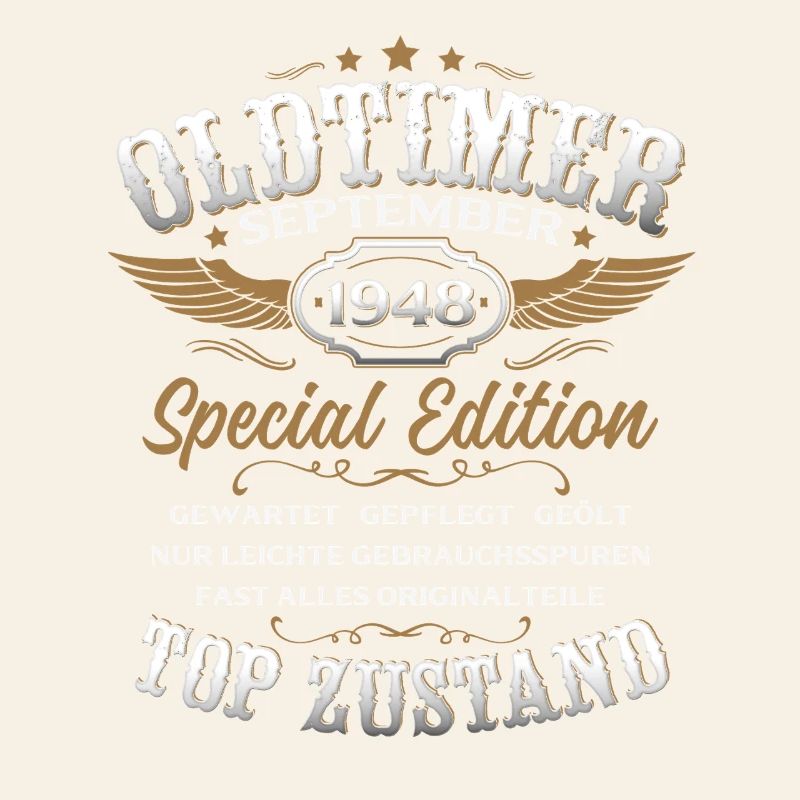 77. Geburtstag Geschenk Oldtimer September 1948