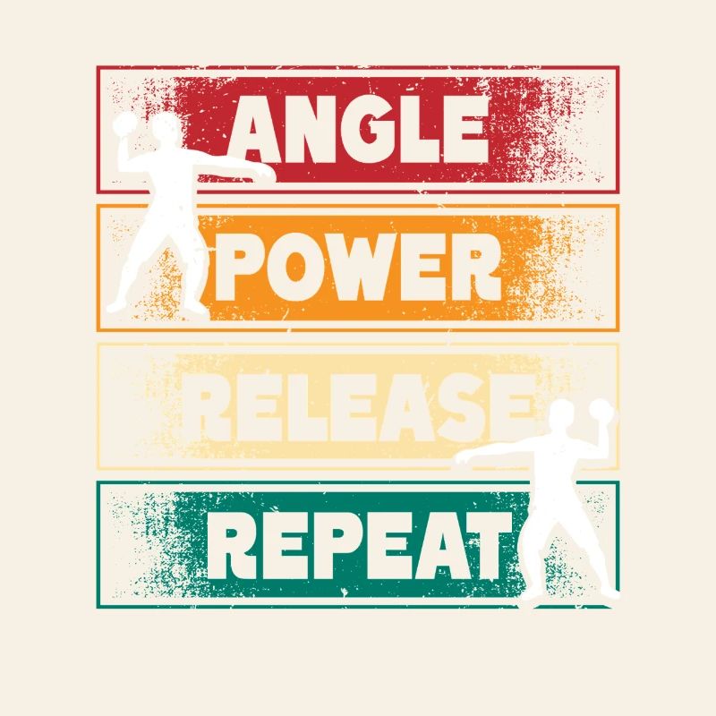 Kugelstoßen Kugelstoß Angle Power Release