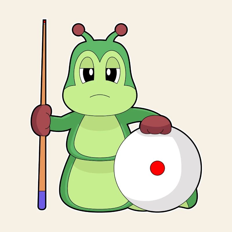 Raupe Billiard Queue