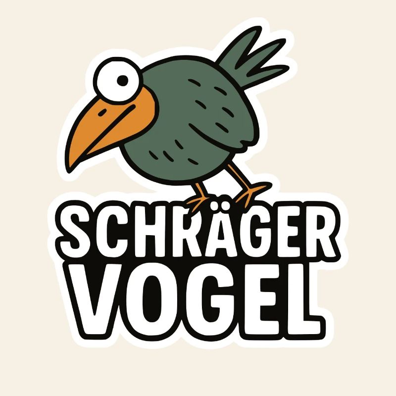 Weird bird shrill crazy