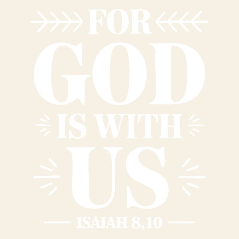 For God Is With Us Design