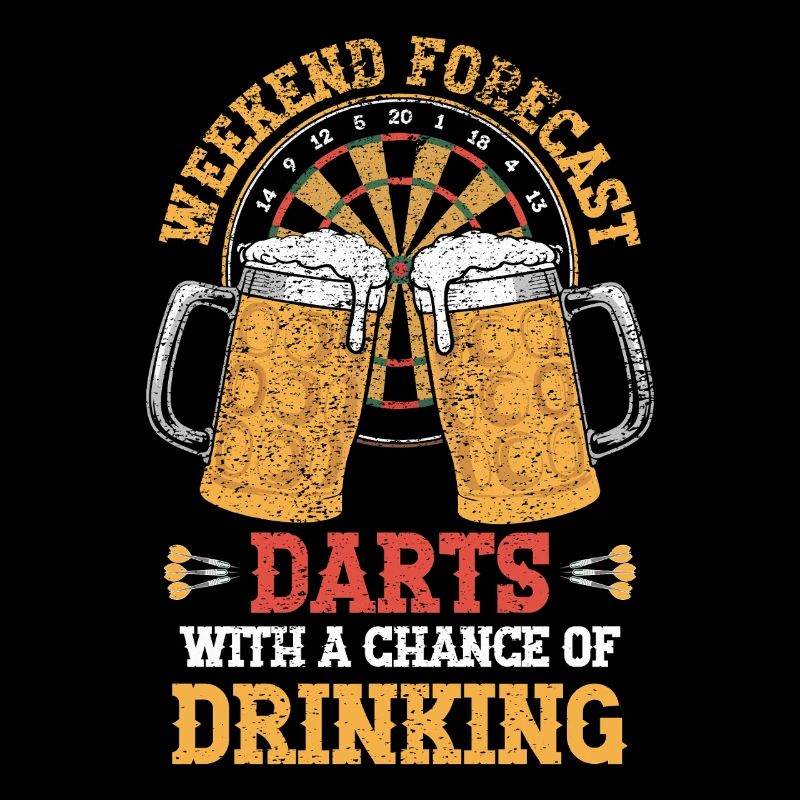 Beer Dartboard Drinking Tee
