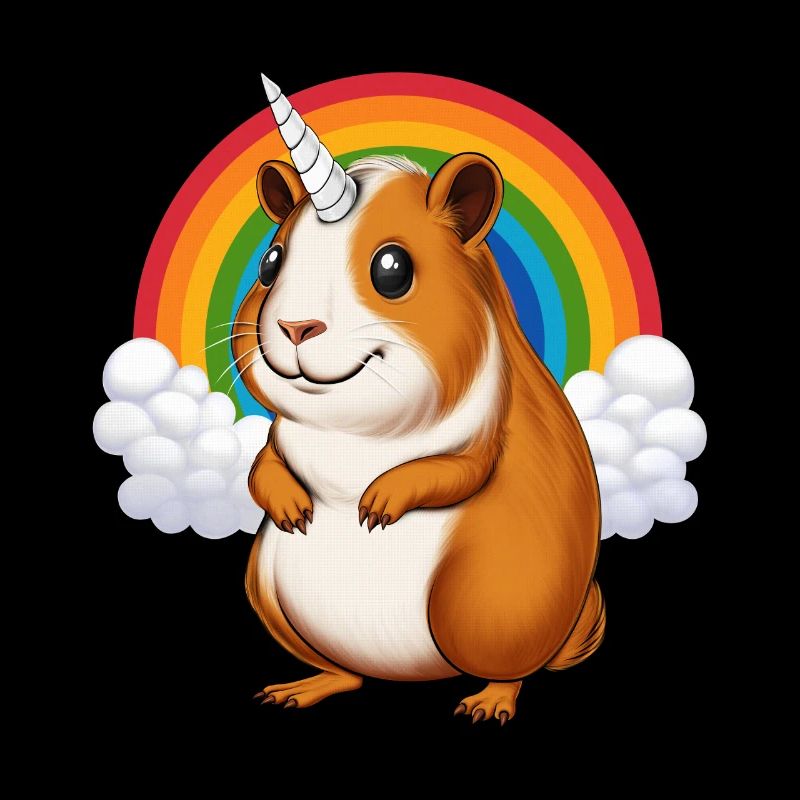 Cochon d'Inde Licorne