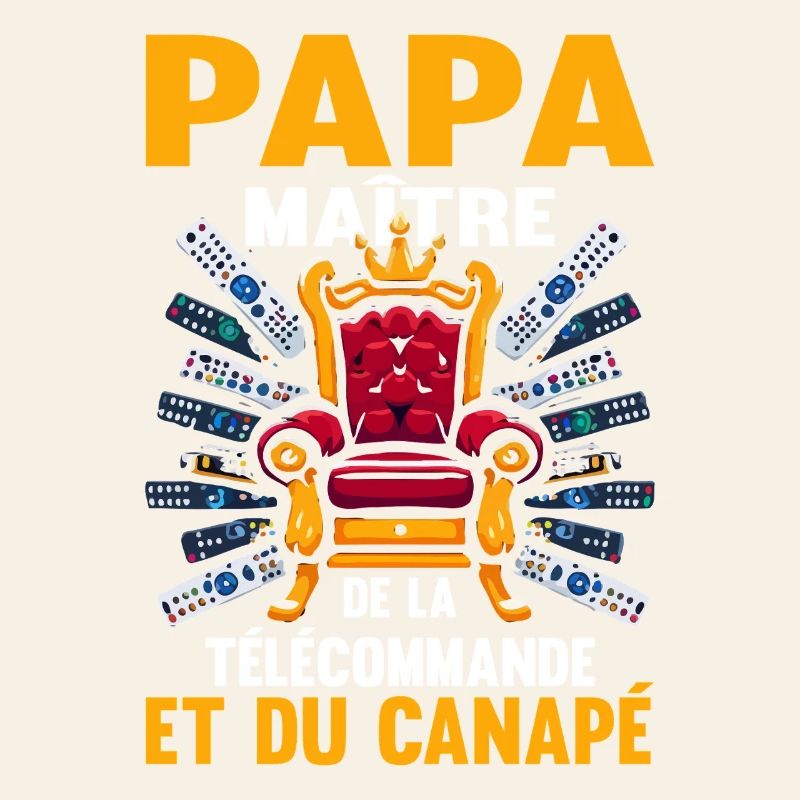 Papa Master Keyfob und Sofa Geschenk Humor