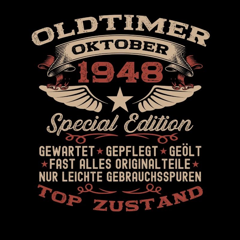 77. Geburtstag Geschenk Oldtimer Oktober 1948