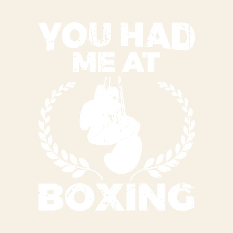 Boxe Humour Motivation Design
