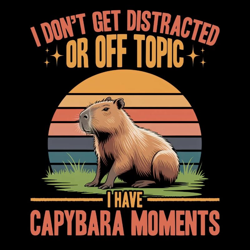 Drôle de Capybara
