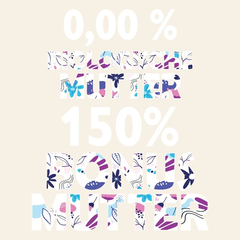 Bonus Mutter Mama Stiefmutter Muttertag Geschenk