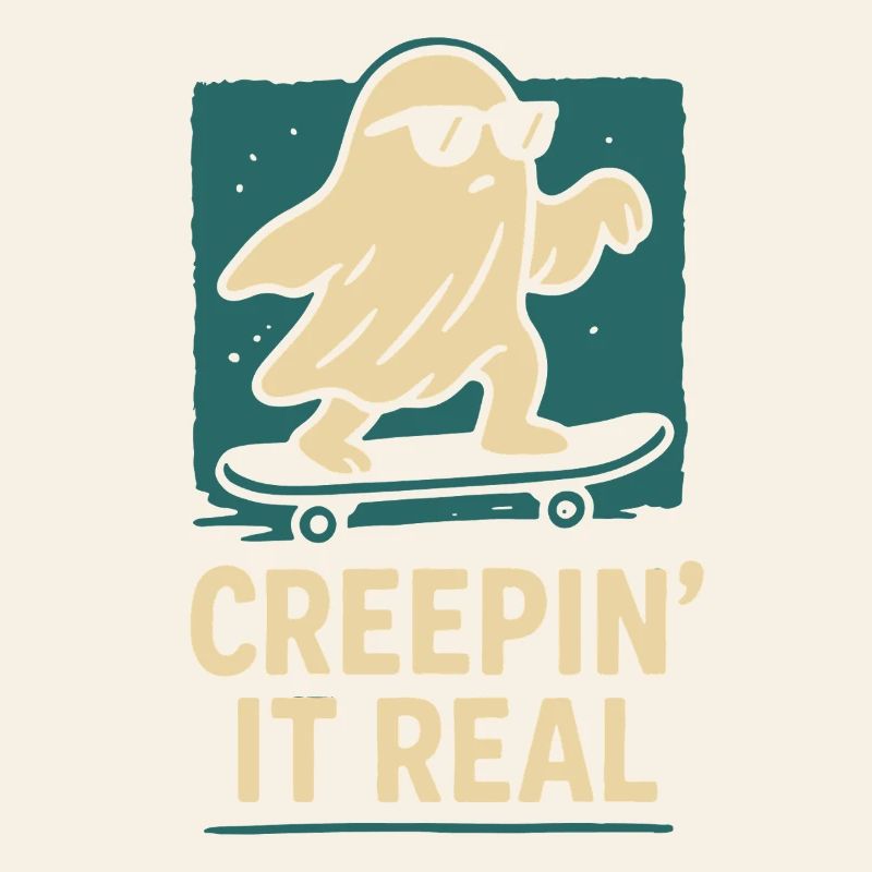 Creepin' It Real Funny Halloween Costume Design