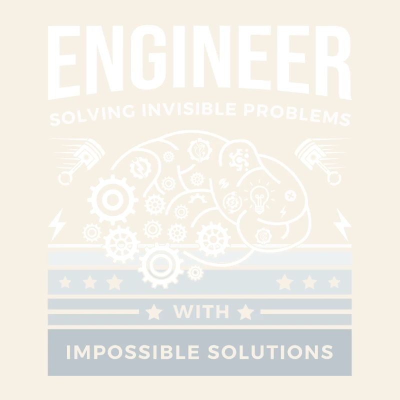 ENGINEER – Solving Invisible Problems T-Shirt