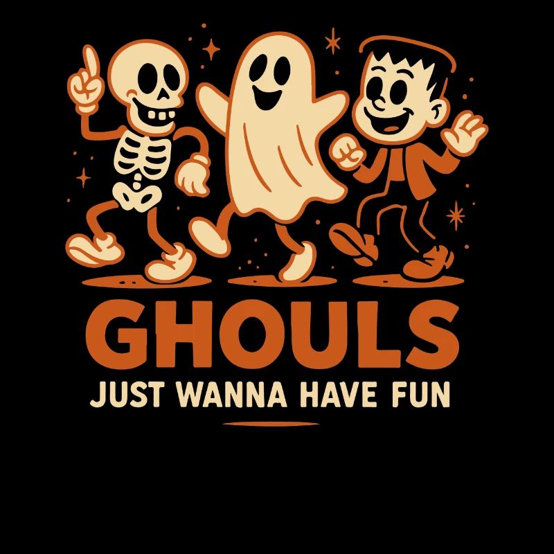 Ghule wollen einfach nur Spaß haben Halloween-Kostüm