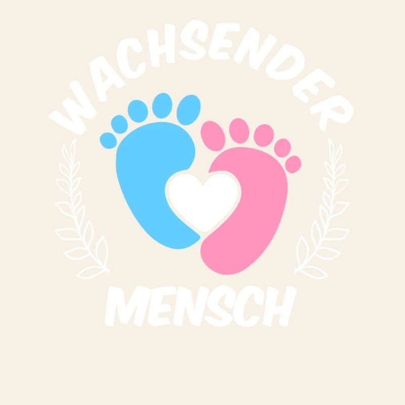 Werdende Mutter WACHSENDER MENSCH Lustig
