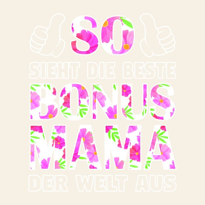 Bonus Mama Mutter Stiefmutter Muttertag Geschenk