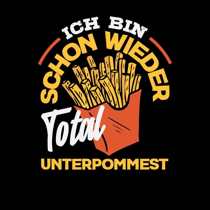 Totally underpommest encore une fois – blague sur les frites